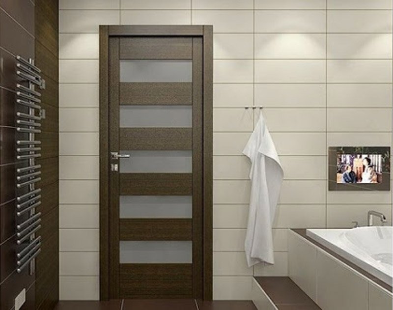 Which door is suitable for bathroom