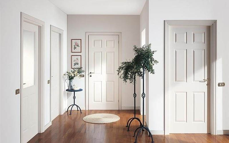 Which Color of Wood Floor is Compatible with White Interior Door