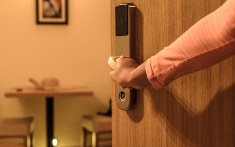 Composite Door Usage in Hotel Rooms