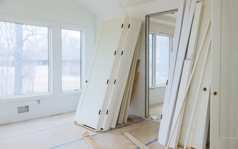 Why Flooring made Before Door installing